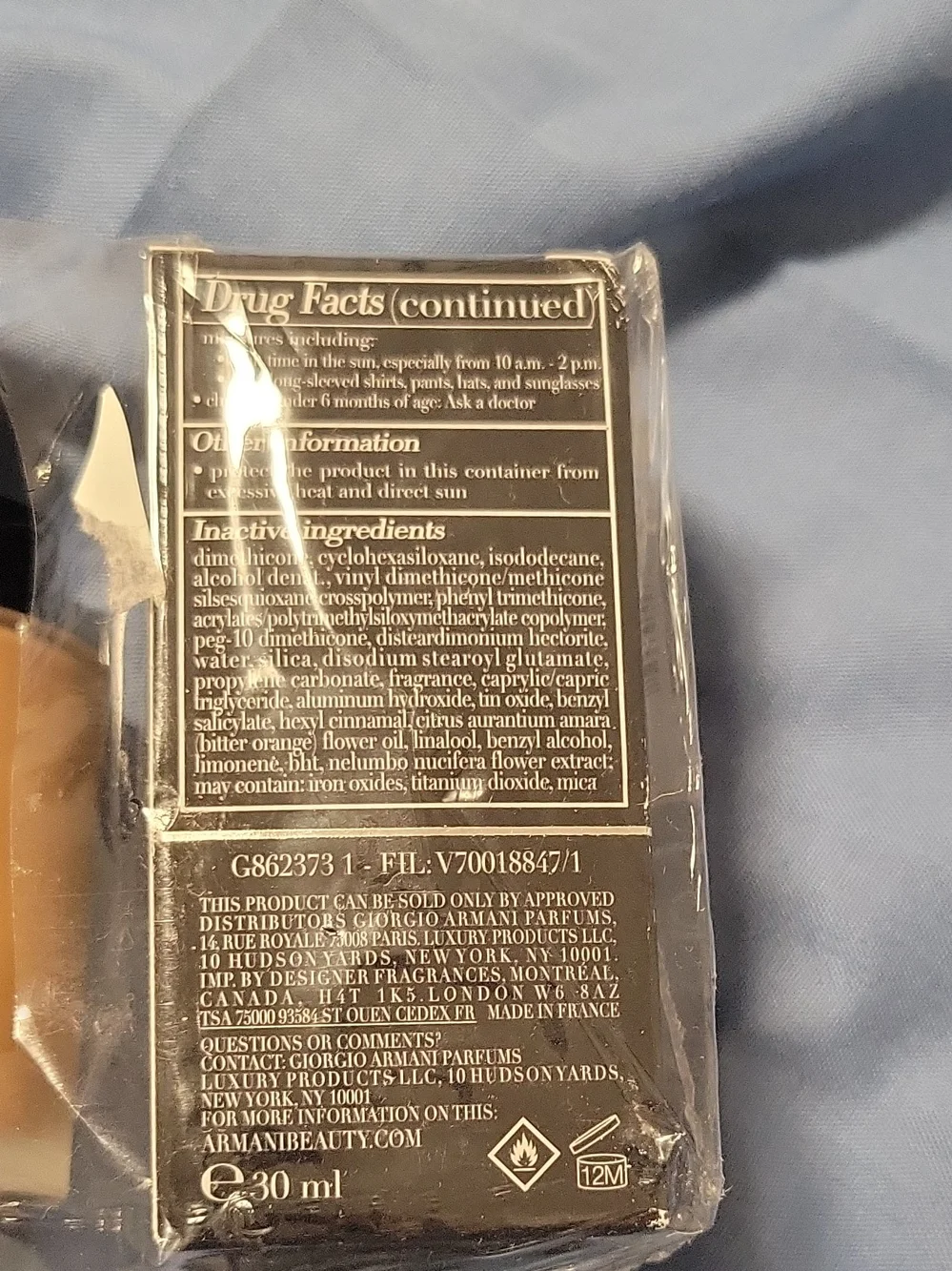Giorgio Armani Luminous Silk Glow Liquid Bronzer - Warm Beige